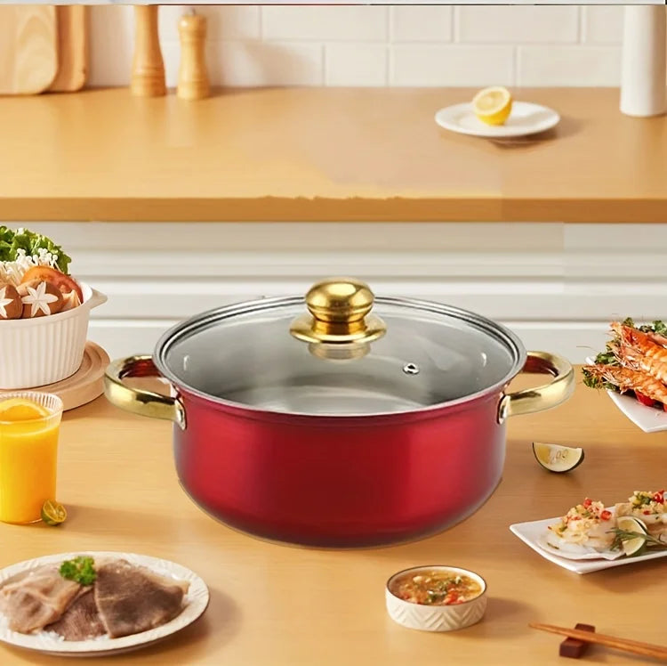Stainless Steel Non-Stick Cookware Set For Kitchen Use
