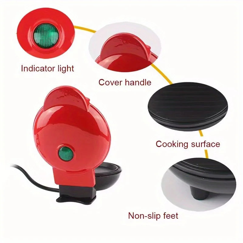 DUTRIEUX Mini Multifunctional Waffle Maker Panini Press