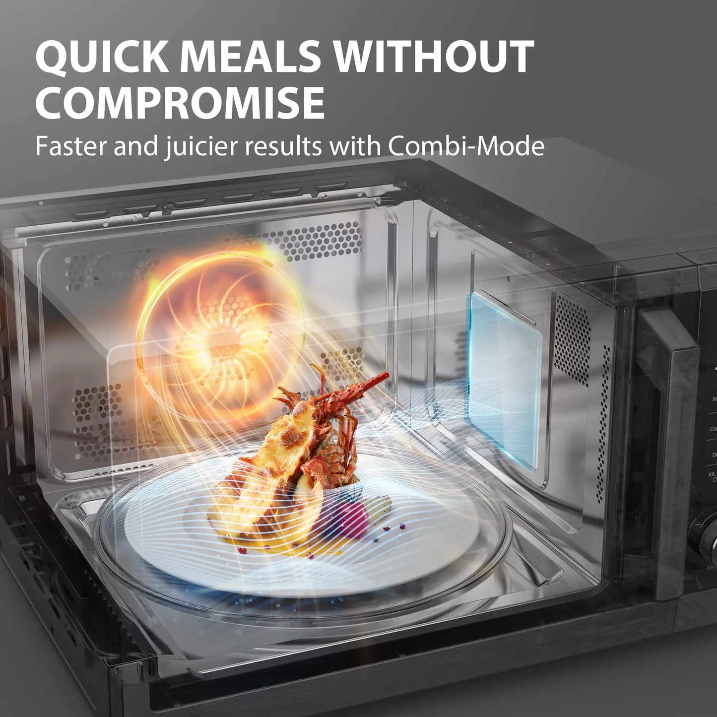 Toshiba 7 In 1 Microwave Oven Air Fryer With Sensor Convection