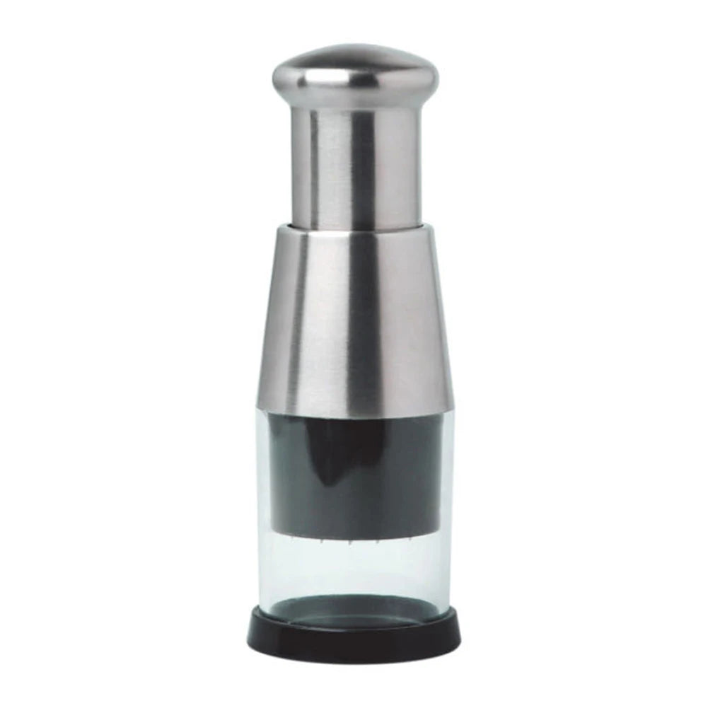 Alloet Stainless Steel Manual Garlic Mincer and Vegetable Chopper