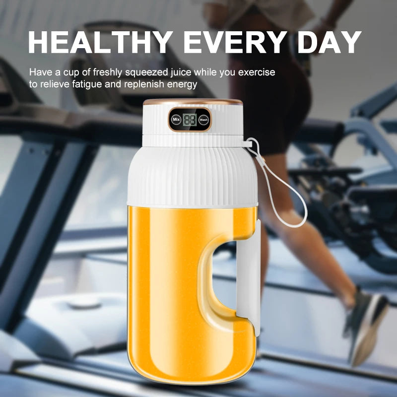 Portable USB Charging Electric Fruit Juicer Blender Machine