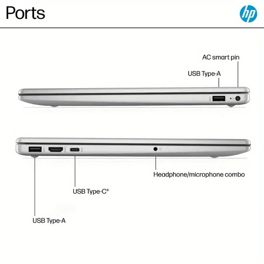 HP HD Touchscreen Business Laptop Intel Core I3 1315U