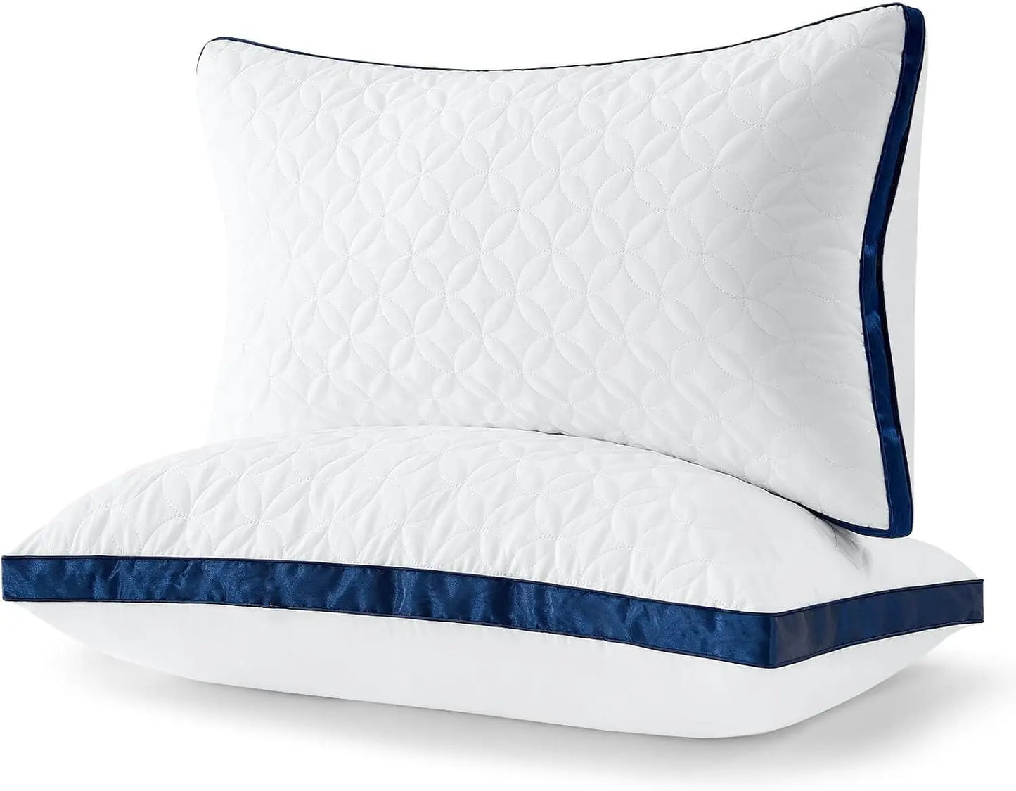 Hotel Quality Microfiber Bed Pillows Set Of 2 For Sleepers