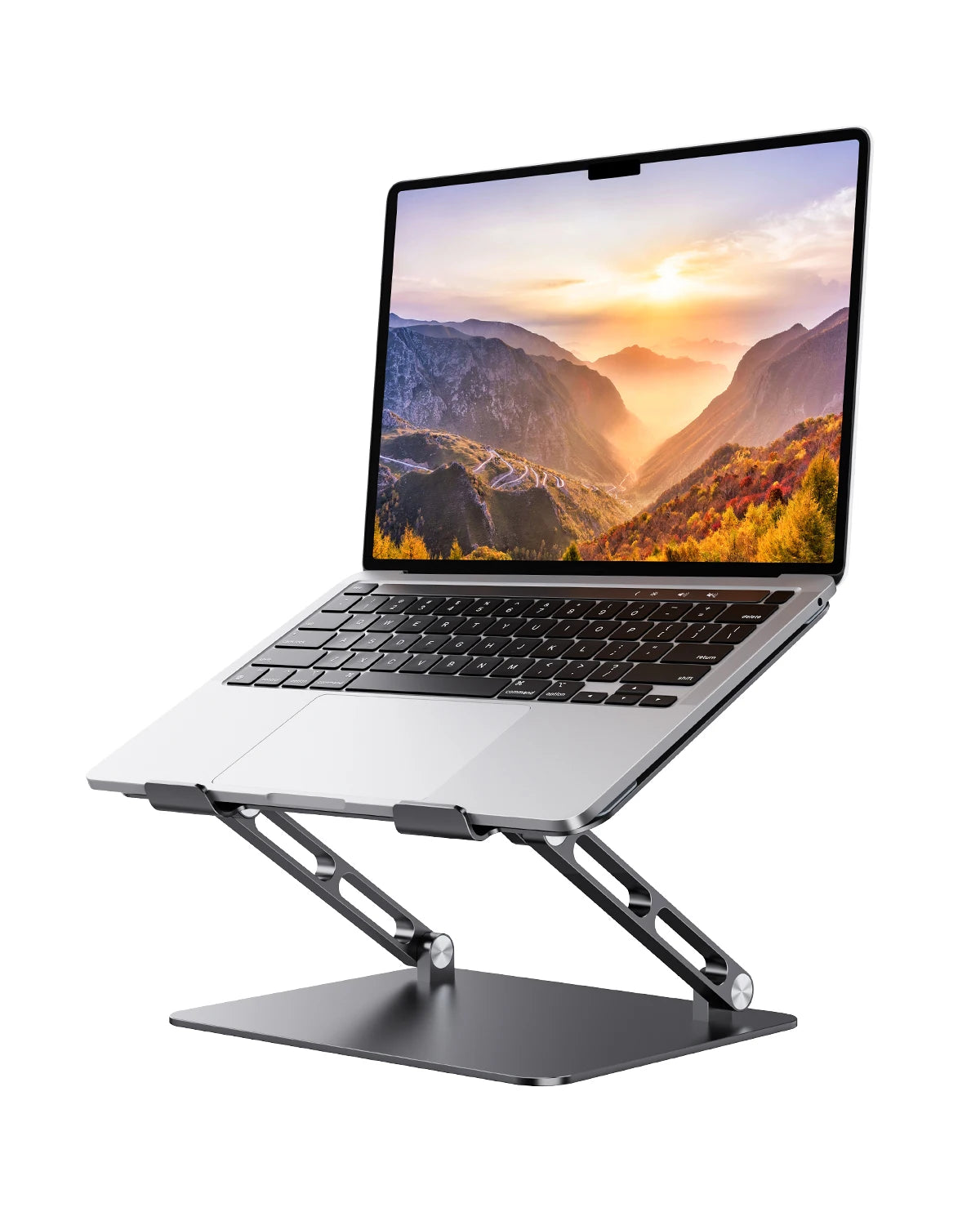 KOOTION Adjustable Aluminum Ergonomic Laptop Stand Desk Riser