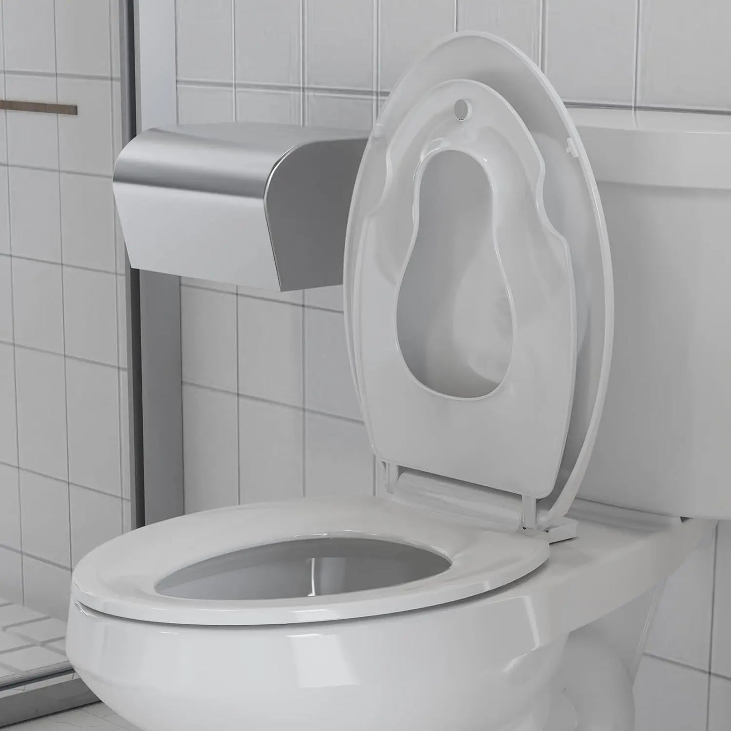 HobbyLane Elongated Toilet Seat With Quick-Release And Soft-Close