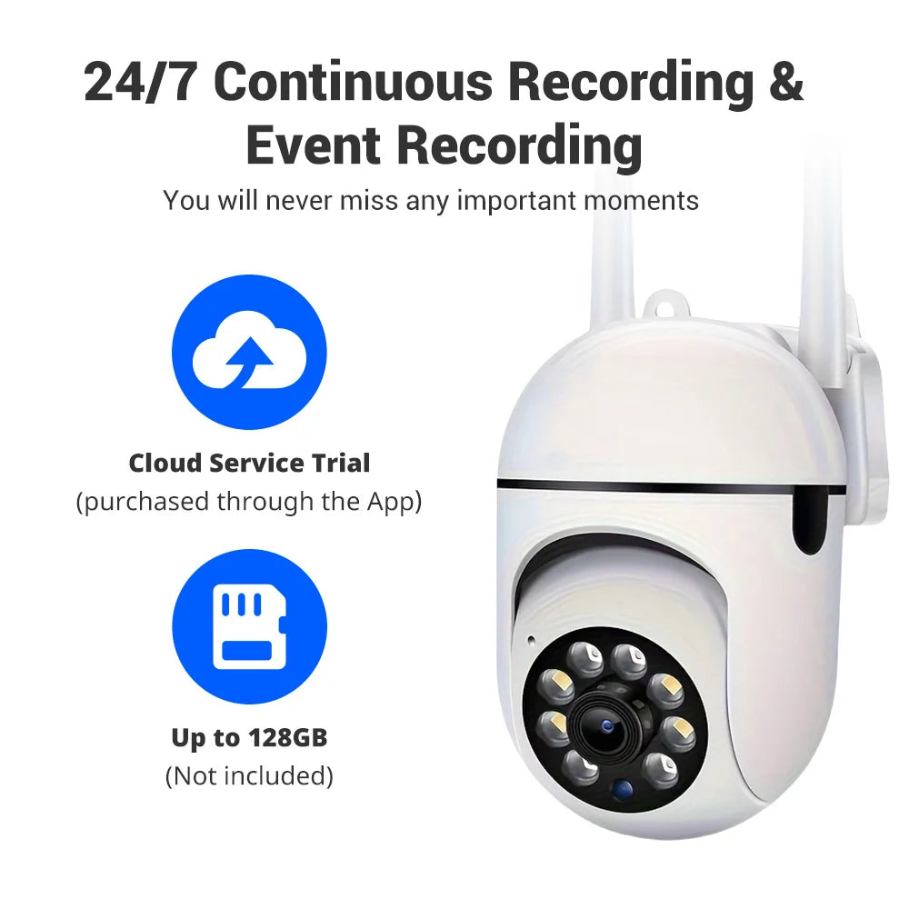 BoyKeep Wireless 1080P Security Camera WiFi Two Way Audio