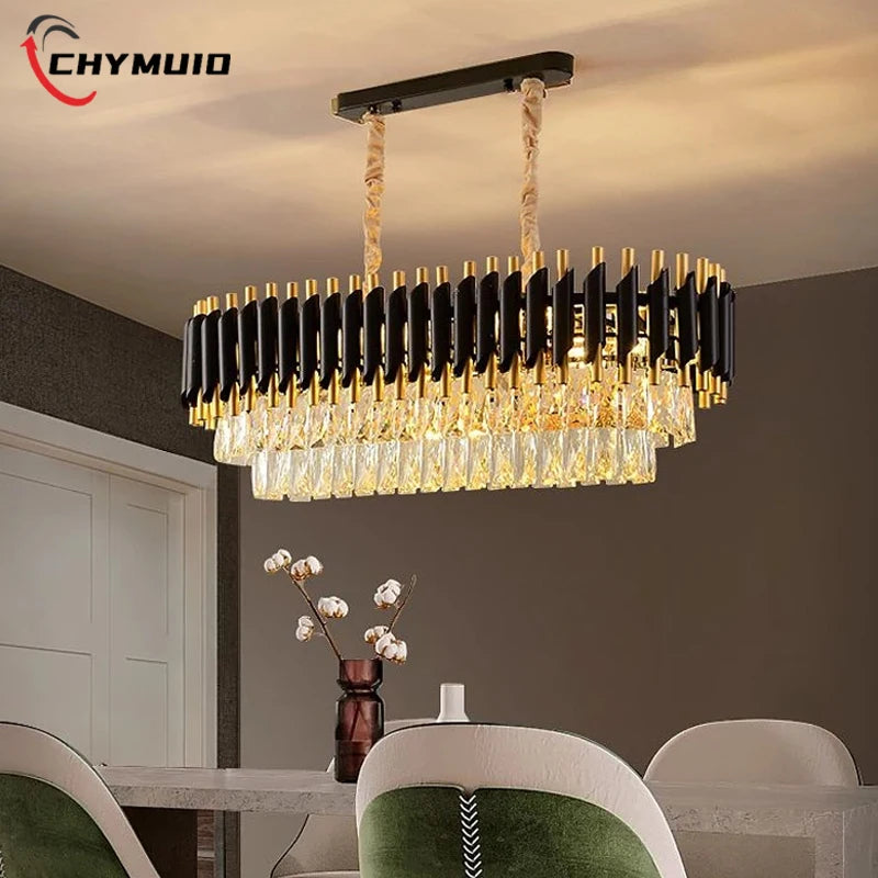 CHYMUIO LIGHT Creative Luxury Crystal Chandelier Pendant Lights