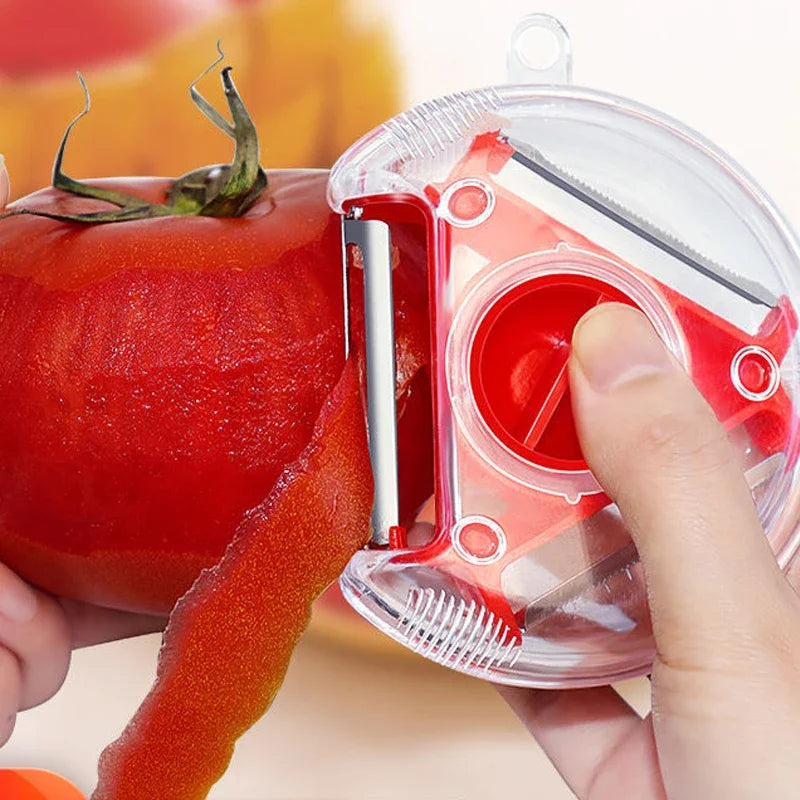 Magic Trio 3-in-1 Peeler Set Slicer Shredder Julienne Cutter