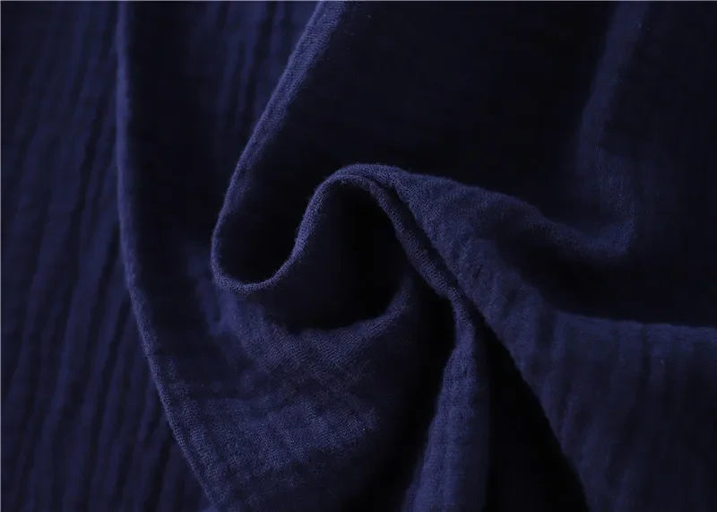 Cloud Cotton Story Japanese Kimono Robe For Couples Crepe Bathrobe
