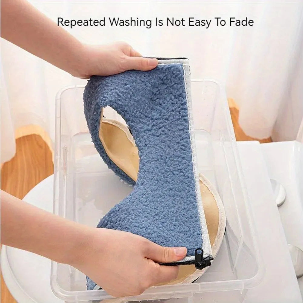 Zhejiang Toilet Seat Cushion Set Winter Thickened With Zipper Handle