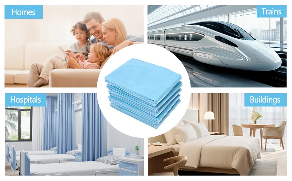Bymaocar Disposable U-Shaped Toilet Mat Training Floor Mat