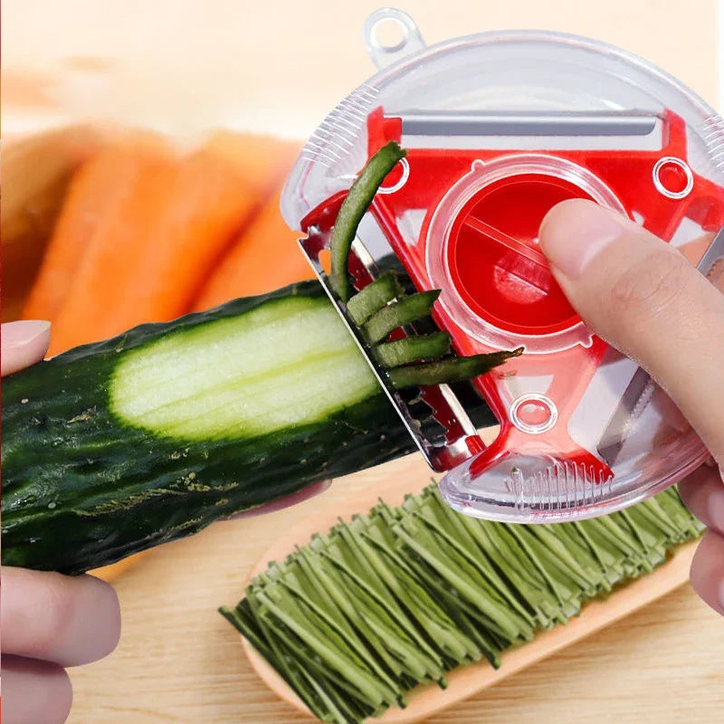 Magic Trio 3-in-1 Peeler Set Slicer Shredder Julienne Cutter