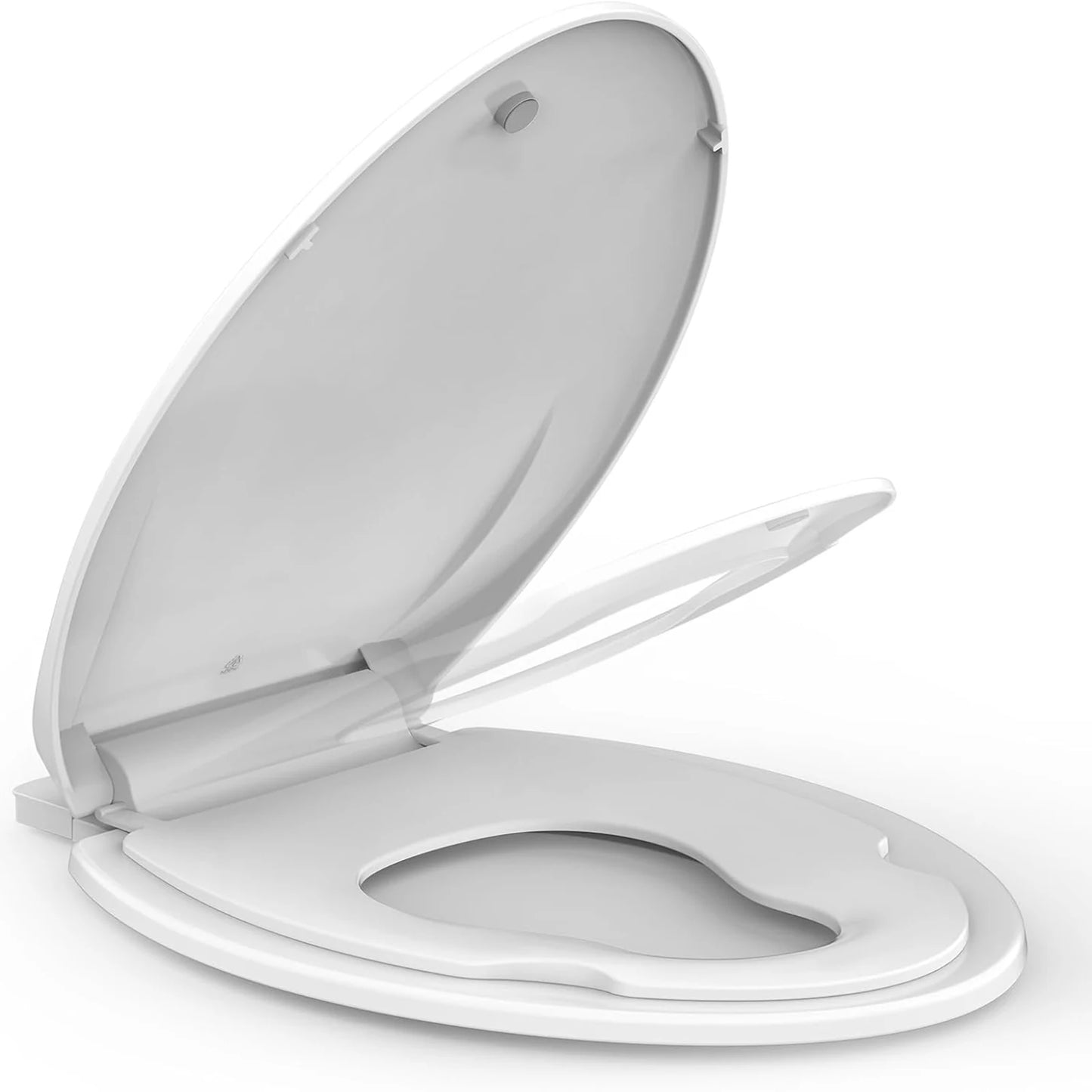 HobbyLane Elongated Toilet Seat With Soft Close And Quick Release