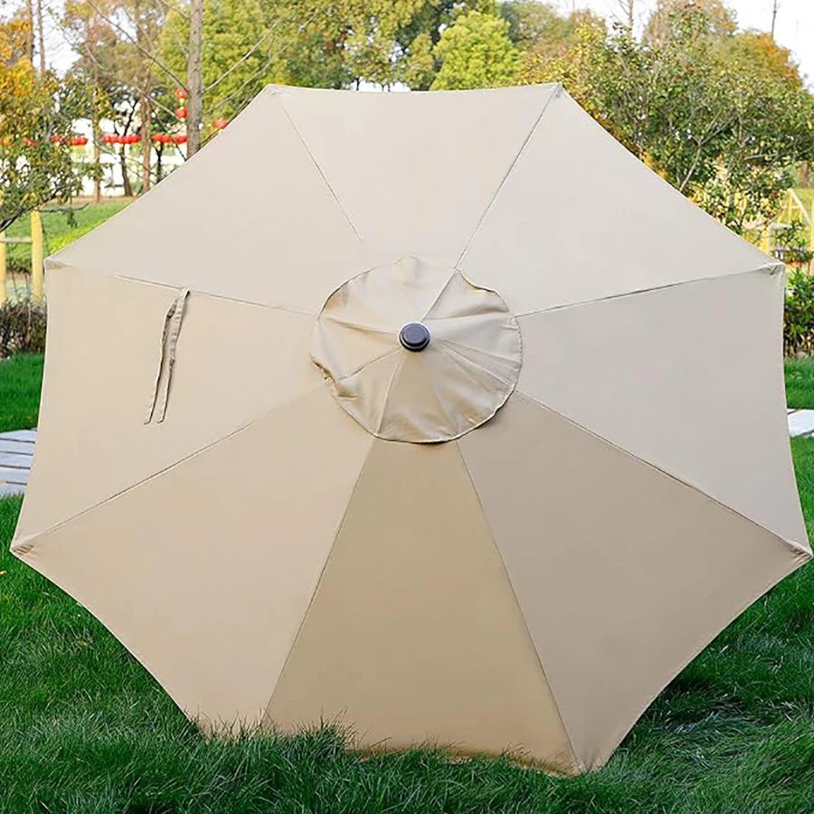 Blissun Outdoor Patio Umbrella With Crank Lift And Tilt