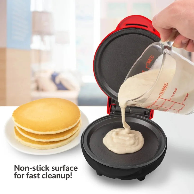 DUTRIEUX Mini Multifunctional Waffle Maker Panini Press