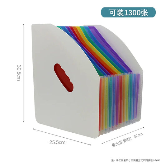 Hign-concerned 13 Layer A4 File Tray Desk Organizer