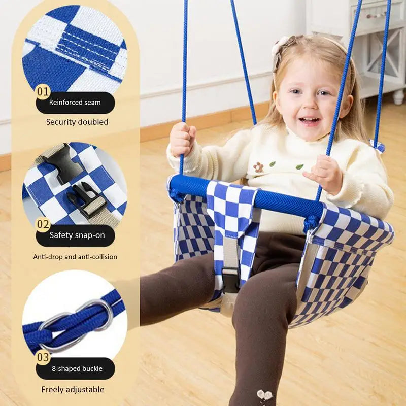Outdoor Swing For Kids Funny Playground Swing Toddler Indoor Outdoor Swing Set Backyard Swingset Playground Accessories For Kids