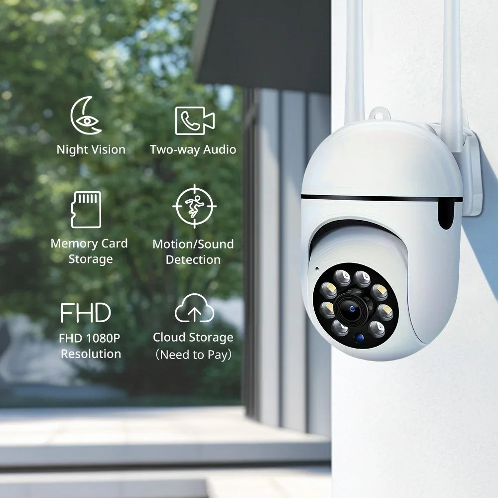 BoyKeep Wireless 1080P Security Camera WiFi Two Way Audio