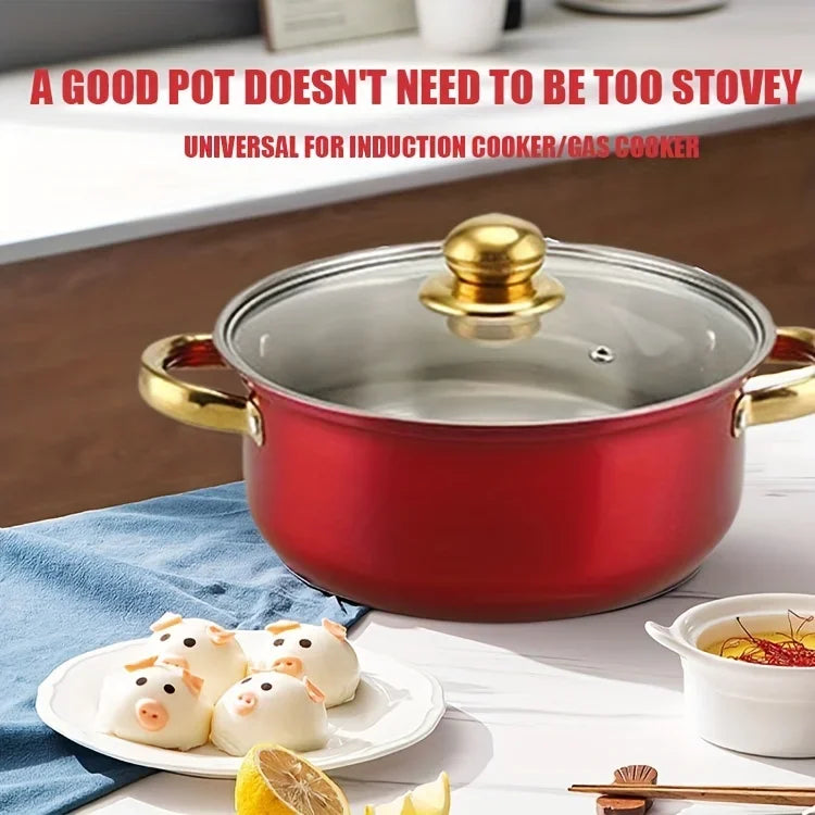 Stainless Steel Non-Stick Cookware Set For Kitchen Use