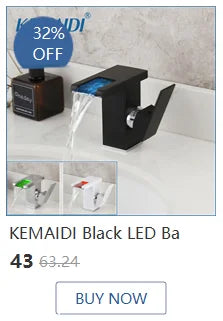 KEMAIDI Round Vessel Sink With Faucet Ceramic Bathroom Set