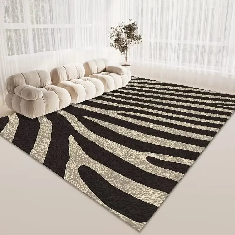 Modern Area Rug Non-Slip Carpet for Living Room and Bedroom