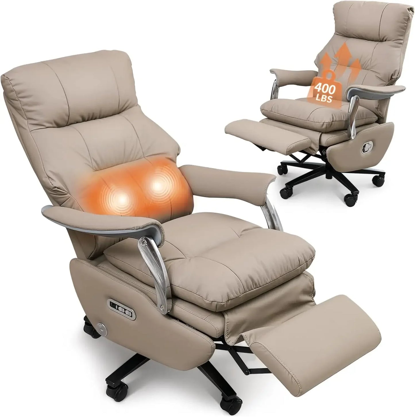 General Use Ergonomic Executive Office Chair With Footrest Massage
