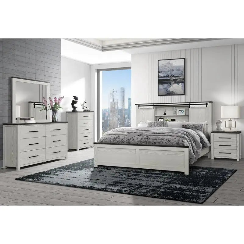 Elegant Avery Brand 5-Piece Modern Bedroom Furniture Set