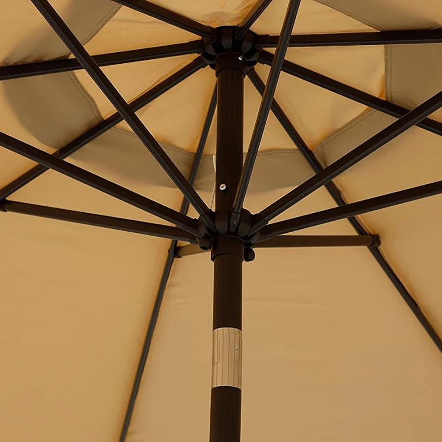 Blissun Outdoor Patio Umbrella With Crank Lift And Tilt