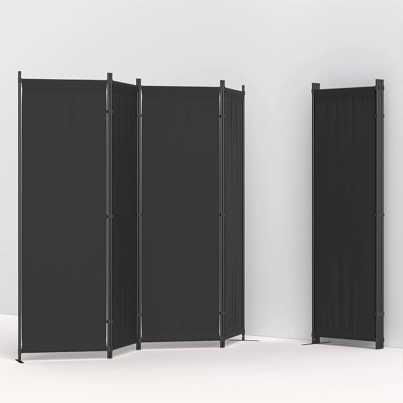 Portable Folding Privacy Screens Room Divider Foldable Wall Partitions
