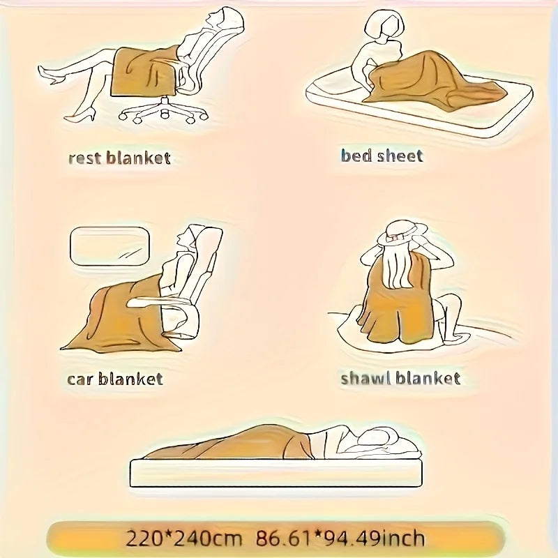 Craft of Weaving Weighted Sherpa Fleece Blanket