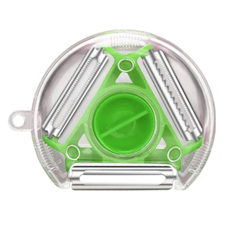 Magic Trio 3-in-1 Peeler Set Slicer Shredder Julienne Cutter