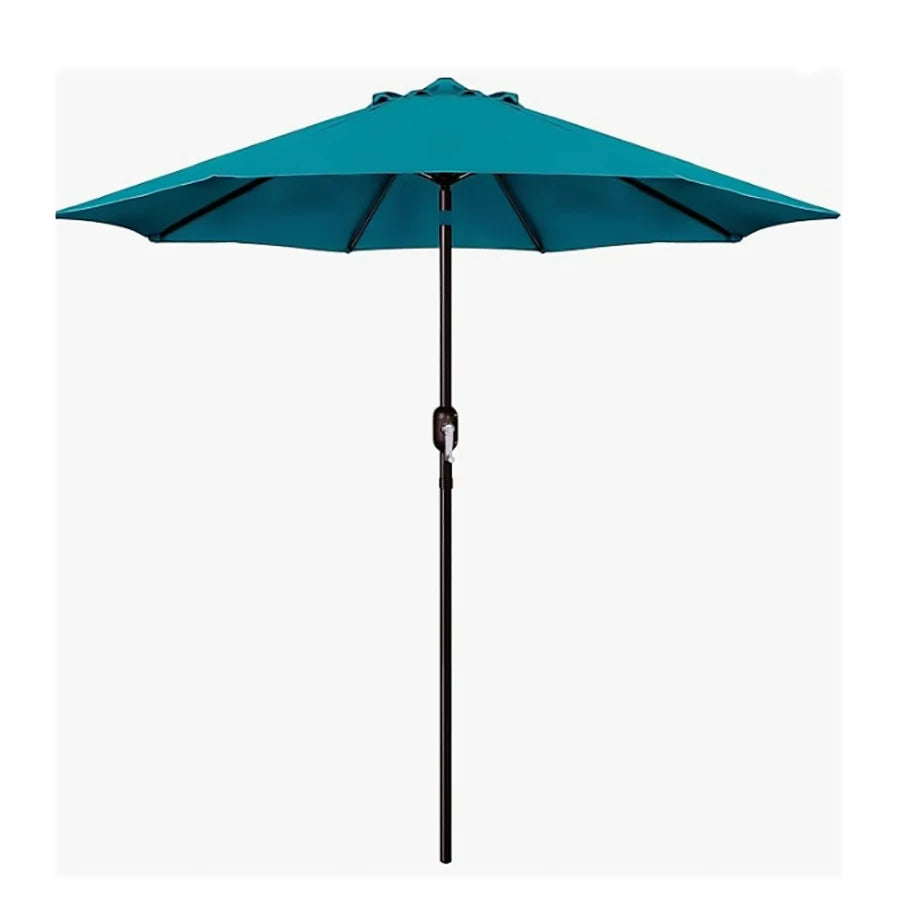 Blissun Outdoor Patio Umbrella With Crank Lift And Tilt