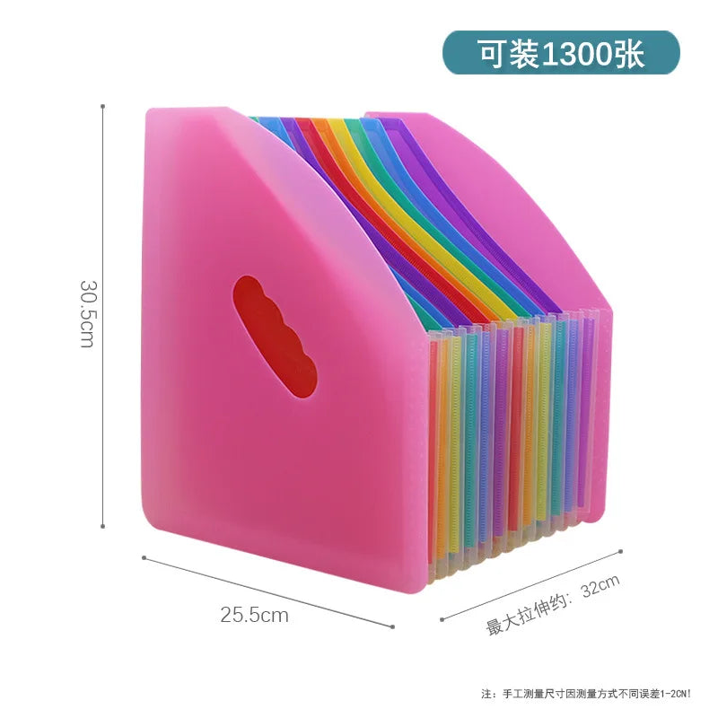 Hign-concerned 13 Layer A4 File Tray Desk Organizer