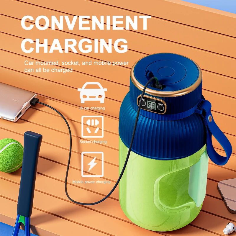Portable USB Charging Electric Fruit Juicer Blender Machine