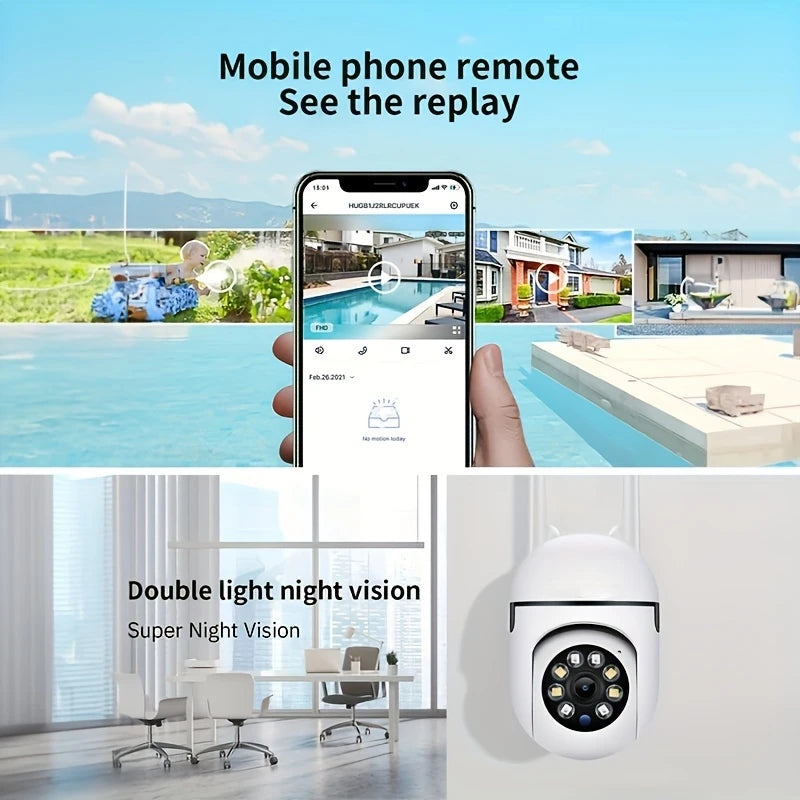 BoyKeep Wireless 1080P Security Camera WiFi Two Way Audio