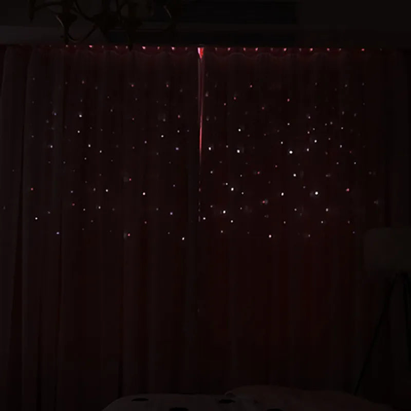 Guangdong Blackout Curtains For Bedroom And Living Room Star Cut Out Decor