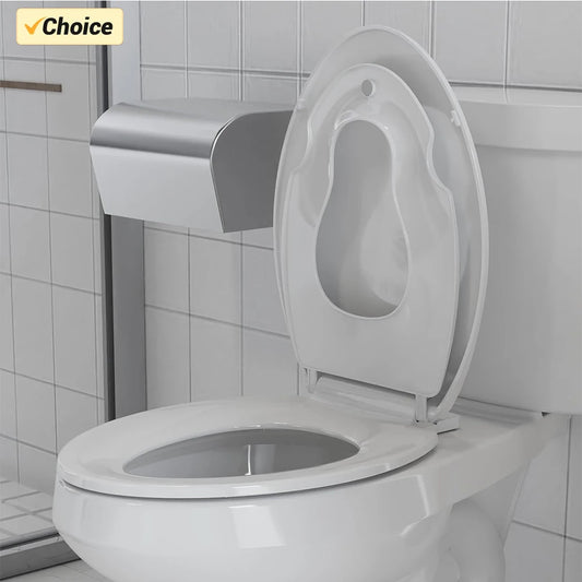 HobbyLane Elongated Toilet Seat With Soft Close And Quick Release