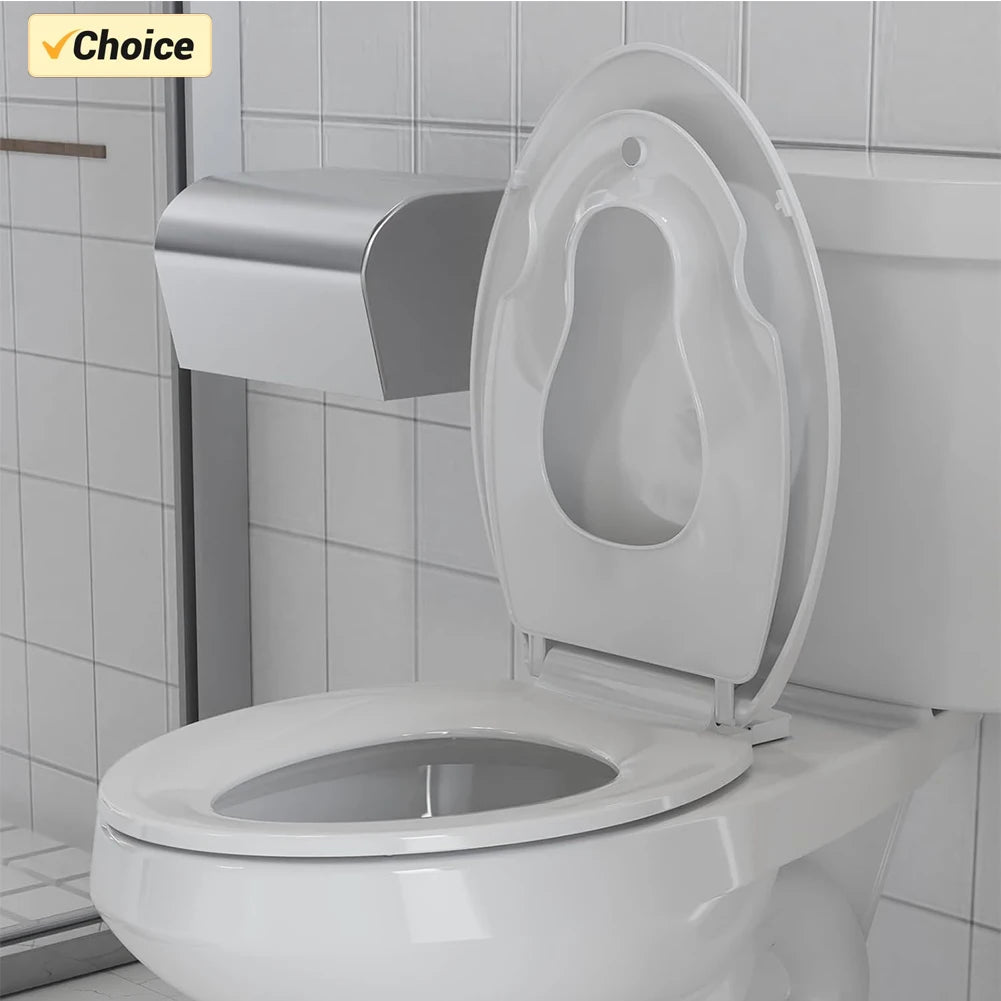 HobbyLane Elongated Toilet Seat With Quick-Release And Soft-Close