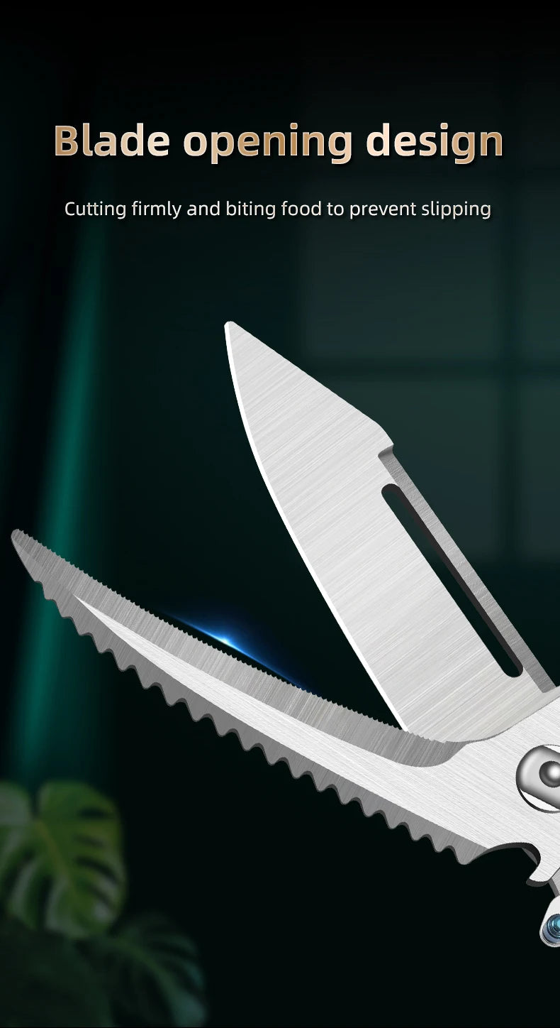 Heavy Duty Poultry Shears Stainless Kitchen Scissors For Chicken Meat