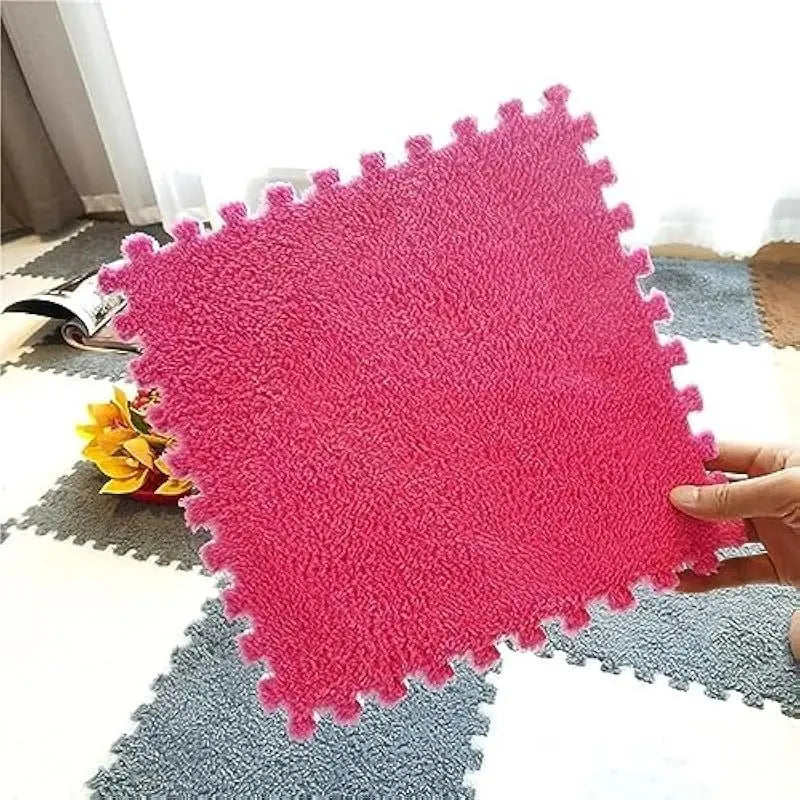 Plush Puzzle Foam Mat Rug 24 48 Living Room Decorative