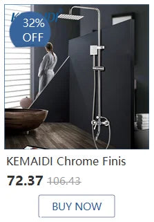 KEMAIDI Round Vessel Sink With Faucet Ceramic Bathroom Set