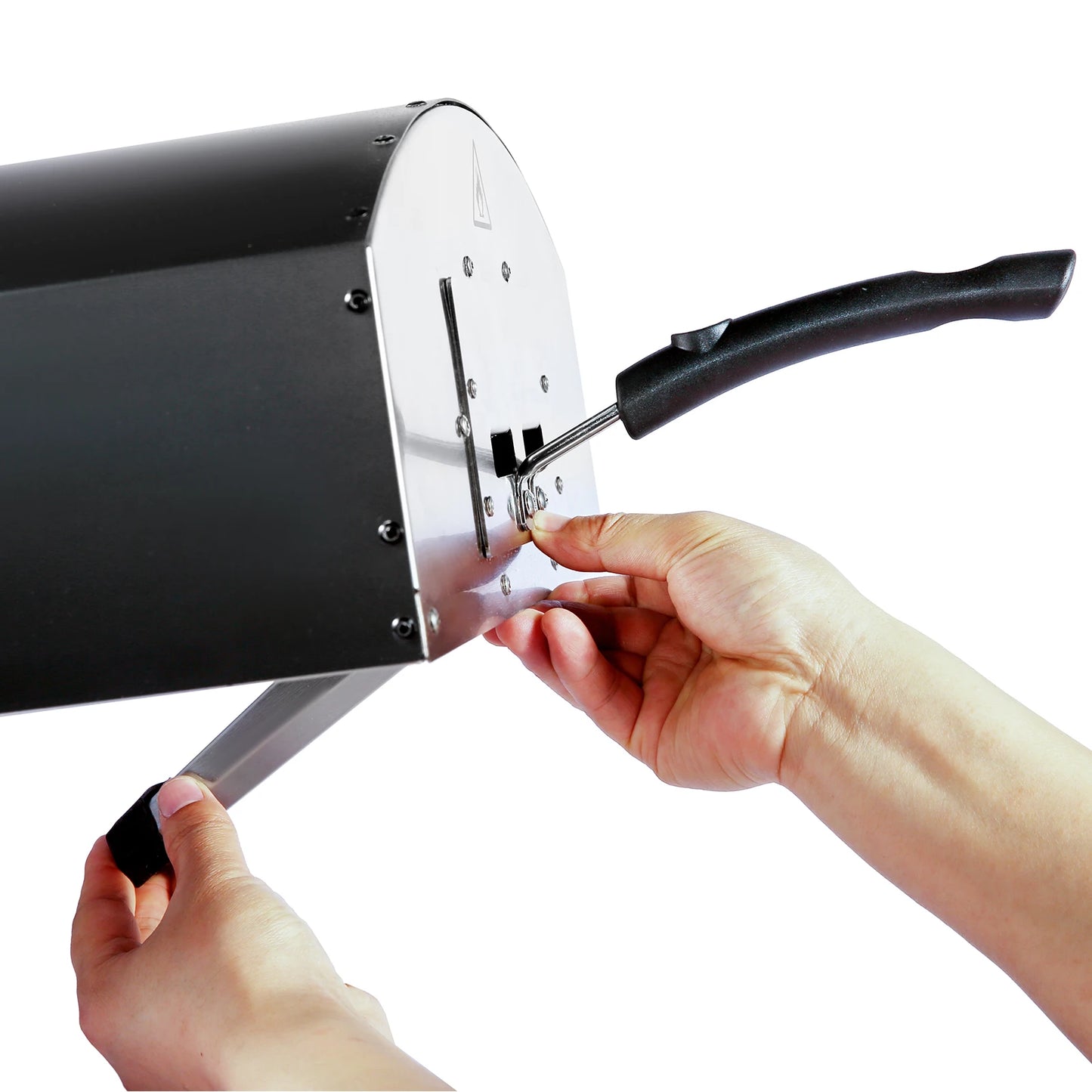 Outdoor Pizza Oven Charcoal Fired Grill Portable Stainless Steel