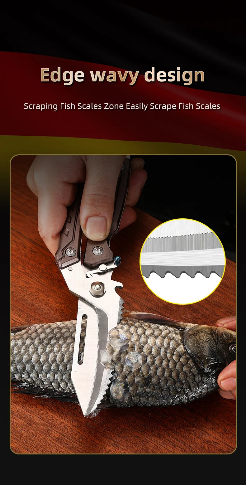 Heavy Duty Poultry Shears Stainless Kitchen Scissors For Chicken Meat