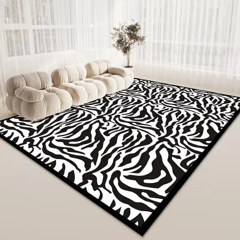 Modern Area Rug Non-Slip Carpet for Living Room and Bedroom