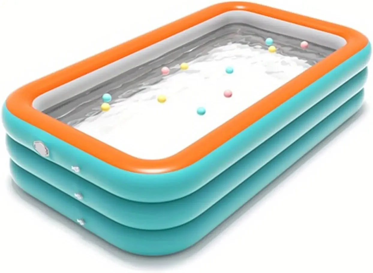 Generic 1 pack long PVC inflatable pool durable and easy to install inflatable swimming pool suitable