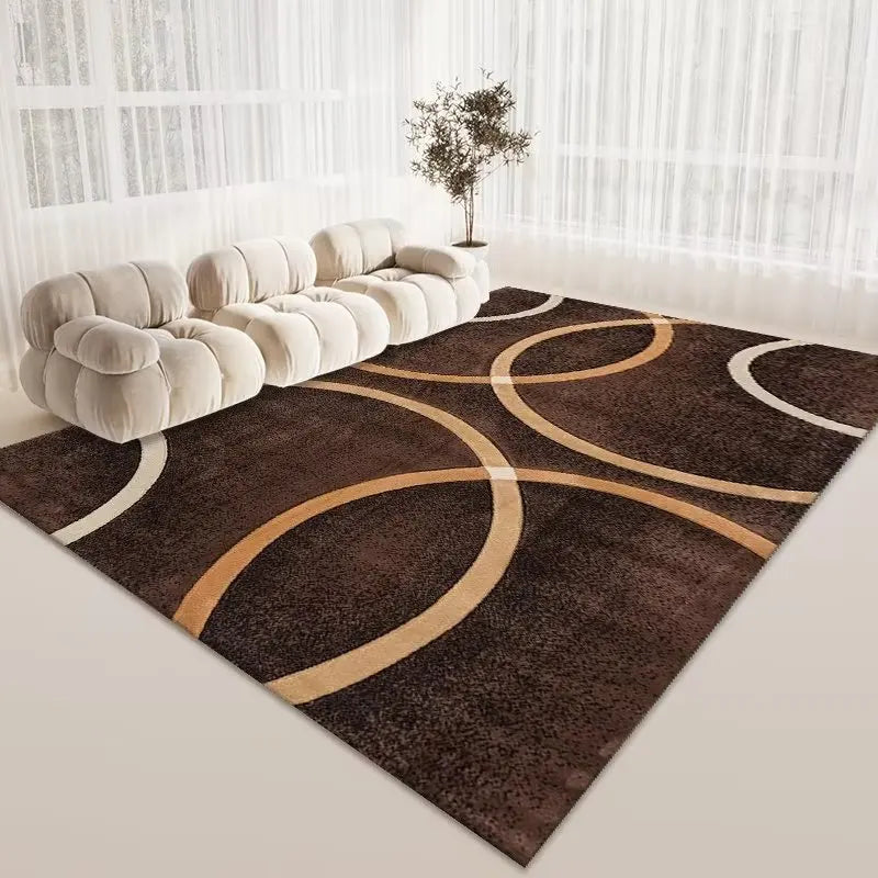Modern Area Rug Non-Slip Carpet for Living Room and Bedroom