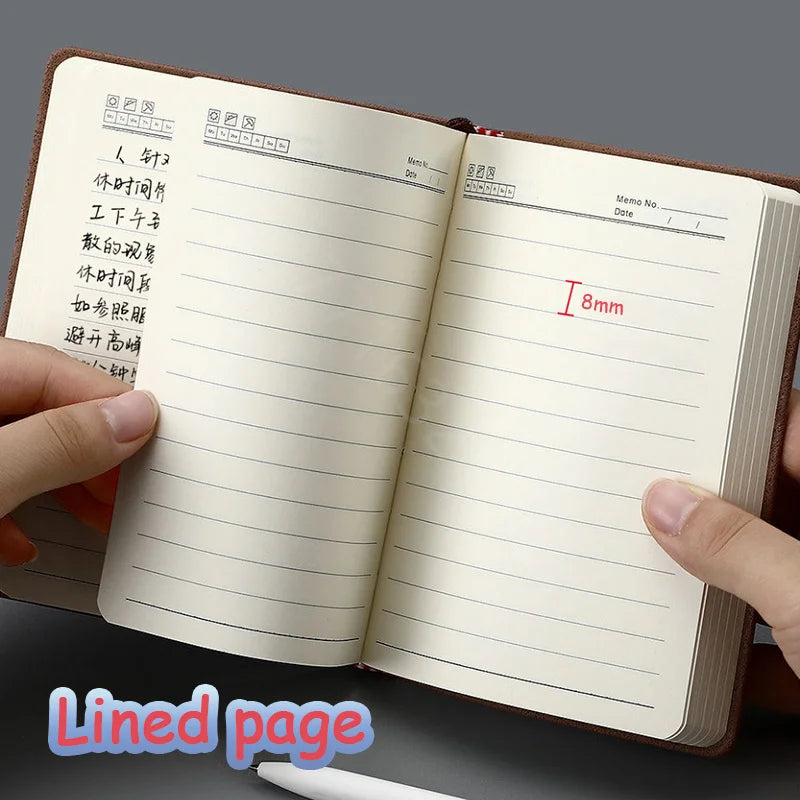 Daotshy Notebook Diary Planner Journal Notepad Lined Blank Pages