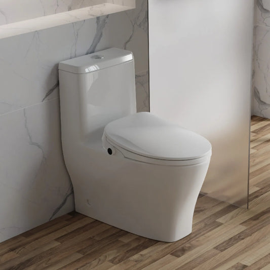 BAIHUAN Smart Bidet Toilet Seat With Remote And Light