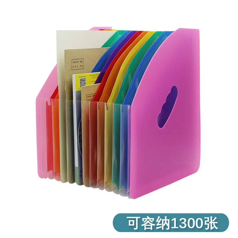 Hign-concerned 13 Layer A4 File Tray Desk Organizer