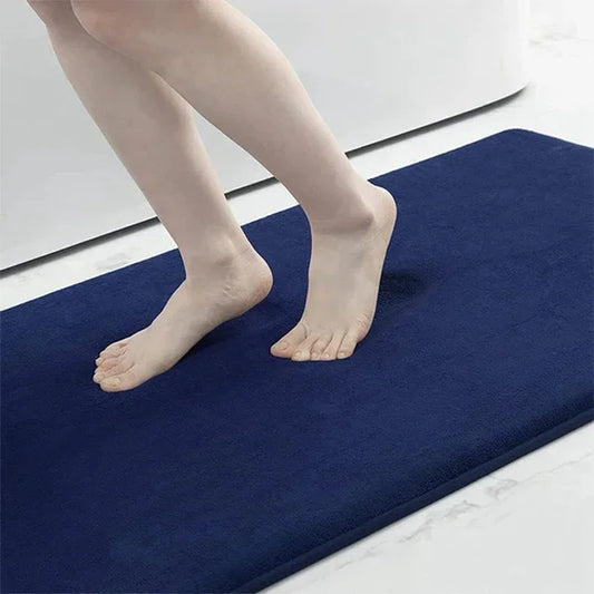 Non Slip Memory Foam Bath Mat Super Absorbent Washable Rug